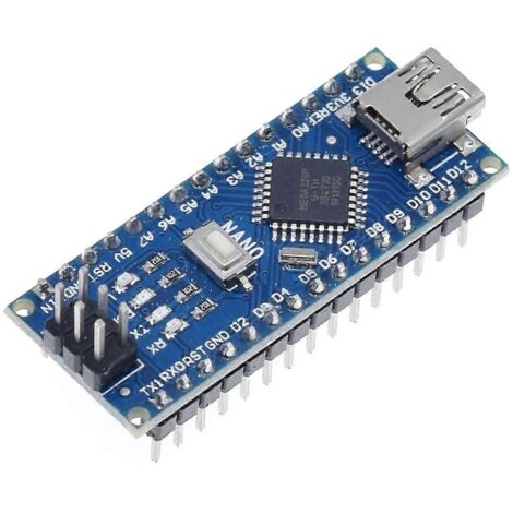 MINI USB NANO V3.0 CH340 CH340G 5V 16M Atmega328 ATmega328P Microcontrôleur-B sans câble