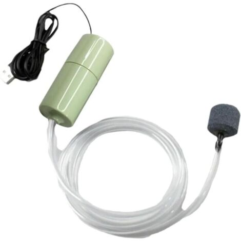 Mini-USB-Sauerstoffpumpe für Aquarien – leise und geräuscharm – USB-Ladefunktion – Sauerstoffpumpe für Goldfische