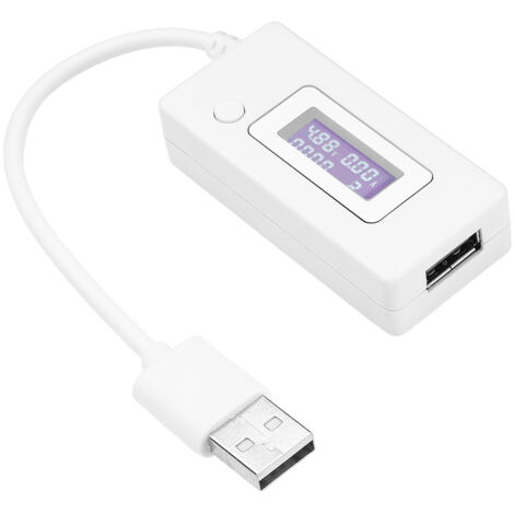 Mini-USB-Spannungs-/Strommessgerät 4V-30V 0-3A mit LCD-Anzeige und Kapazität