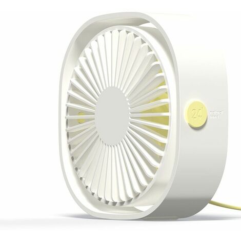 Mini-USB-Tischventilator, 360-Grad-Drehung, 3 Geschwindigkeiten