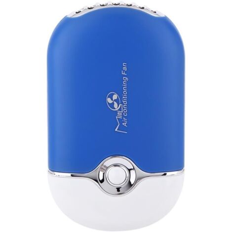 Mini-USB-Ventilator mit eingebautem Akku, wiederaufladbarer Reiseventilator, tragbare Klimaanlage