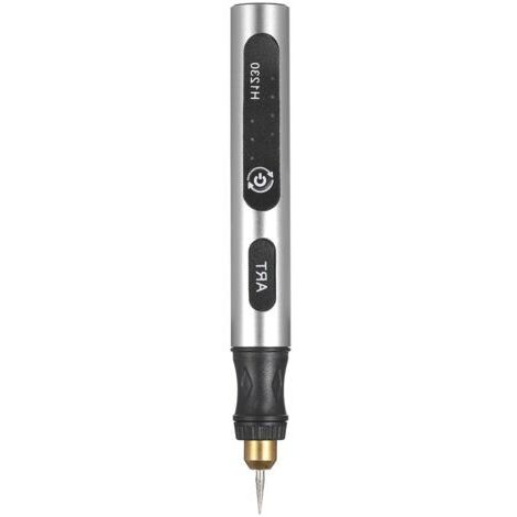 Mini utensile rotante senza fili a 3 velocità, ricaricabile a 5V, kit con 4 punte abrasive, ricarica USB, utensile multifunzione per levigatura, lucidatura, foratura, incisione e lavori fai da te.