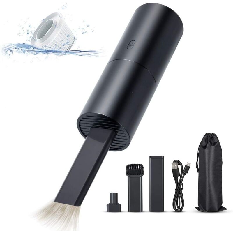 Mini Vacuum Cleaner, Cordless Handheld Vacuum Cleaner, usb Rechargeable Powerful 2 in 1 Suction Blowing, Portable Lightweight Vacuum Cleaner for Car,