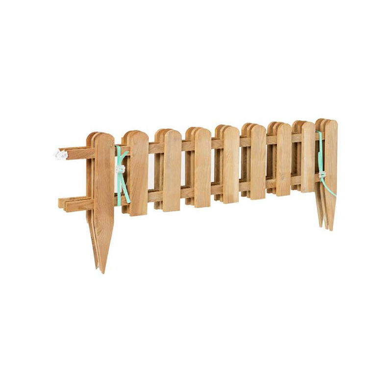 

Mini Valla Clásica Ceramientos de Madera Encañizados Decoración Jardín - Plantawa