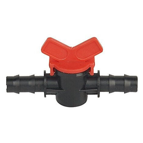 Vanne à Boisseau PVC 1/2" - Pour Installation D'arrosage Ou Irrigation