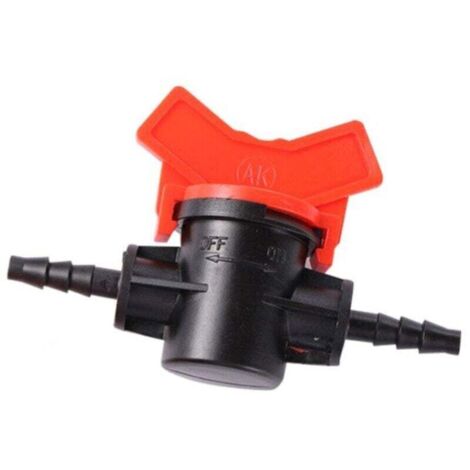 Mini vanne cannelée pour tuyau 6.5 mm -