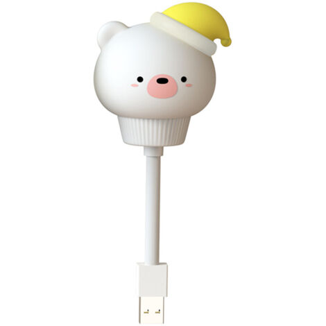 Mini veilleuse LED USB flexible, lampe d'allaitement portable, lampe de lecture