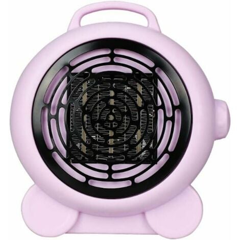 Mini ventilador portátil con forma de dibujos animados, calentador de escritorio para el hogar, calentadores PTC de cerámica para el hogar, calentador eléctrico para dormitorio, máquina calentadora de