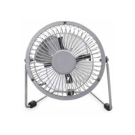 Mini ventilador sobremesa usb 3W gris GSC 5000729