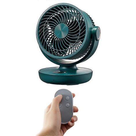 Mini ventilateur de camping USB 10 000 mAh, portable, avec télécommande, pour tente