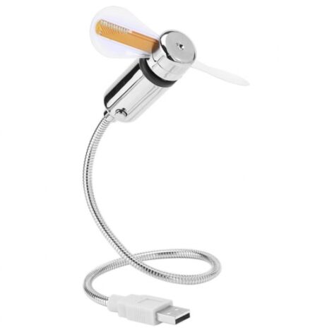 Mini ventilateur USB flexible pour ordinateur portable