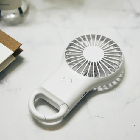Mini ventilateur USB portable 800 mAh, silencieux compact voyage bureau