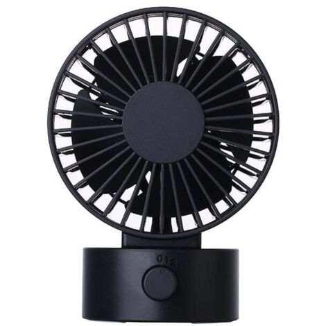 Mini ventilatore da scrivania USB 102×79×138mm Dimensioni del palmo Silenzioso Tre velocità Velocità del vento Compagno di raffreddamento portatile