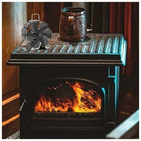 Mini ventilatore per stufa/ventilatore silenzioso per la circolazione del calore/ventilatore per stufa a legna/ventilatore ecologico per camini