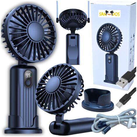Mini ventilatore portatile con supporto USB portatile