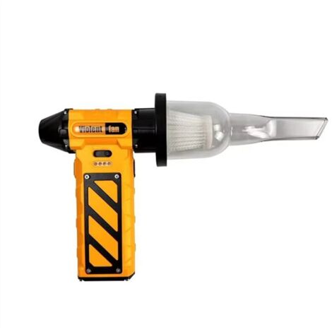 Mini ventilatore portatile Turbo Jet da 110.000 giri/min, soffiatore d'aria ad alta potenza, asciugacapelli, aspirapolvere e spolverino, motore brushless C