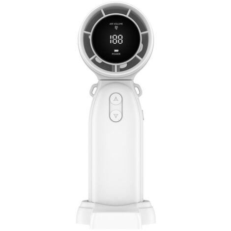 Mini ventilatore portatile Turbofan con batteria da 5000 mAh per viaggi, campeggio e attività all'aperto