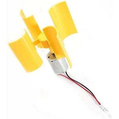 IKODM Mini Vertical Wind Turbines Generator, DIY Wind Turbine Generator Motor Turbine Model