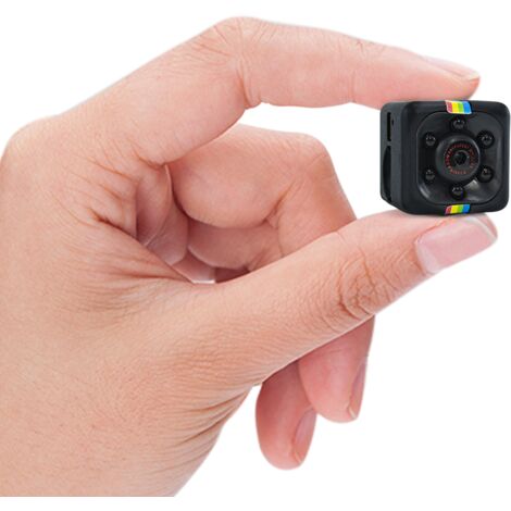 MEDIAWAVE STORE Mini videocámara Hidden HD SQ11 con micro y cámara de visión nocturna 1080P