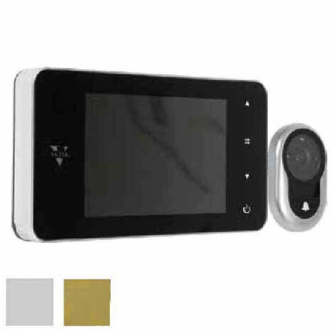 Mini-viseur numérique 4,0" Argenté E0588 Vitel