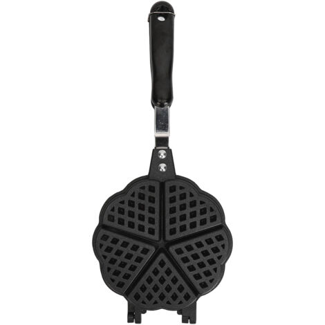 Mini-Waffeleisen aus Aluminiumlegierung, leicht zu reinigen, für Sandwiches und Waffeln