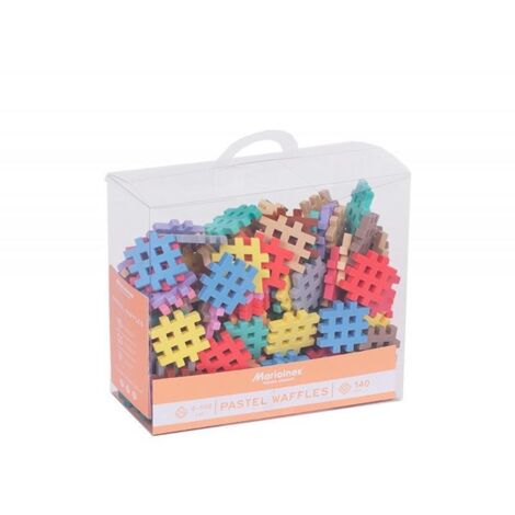 Mini Waffle Pastel 140 piezas