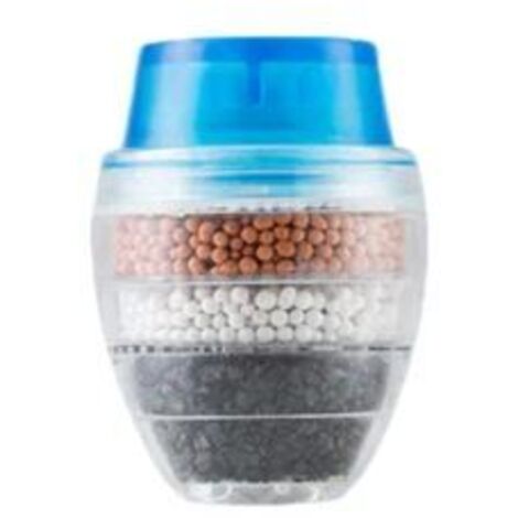 Mini-Wasserhahn-Wasserreinigungsfilter, Warmwasserreiniger aus Kohlefaser, geeignet zum Reinigen, für die Haushaltsküche