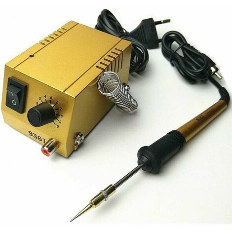 Mini welding station for electronic products, welding machine with welding iron handle.