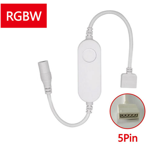 Mini ZigBee Controller 12V 24V 4 Canali Per Striscia Led RGBW APP Tuya HUE Compatibile Con Alexa Google Home