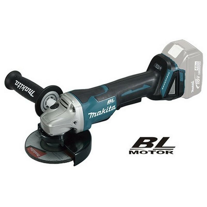 

DGA508Z Miniamoladora 18v litio 115mm bl palanca sin bateria ni cargador - Makita