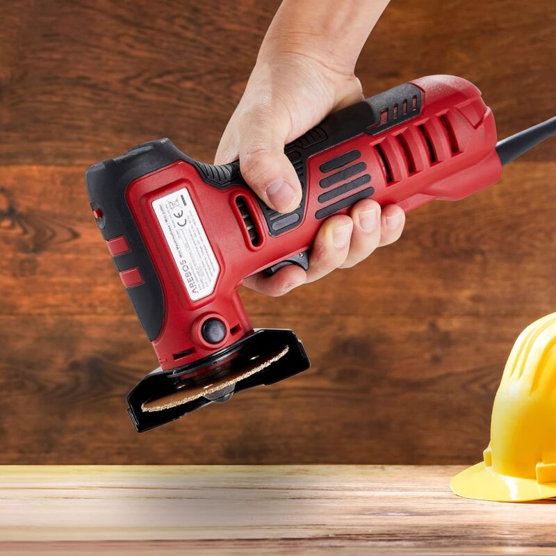 

Miniamoladora angular de 260 W rojo/negro 240 V - rojo/negro