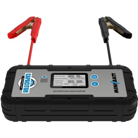 miniarrancador batería miniBatt MB-ULTRA Cargador de teléfono móvil (Auto, Outdoor, Cámara digital, Joysticks, Smartphone, Tablet, Batería, Negro, 25