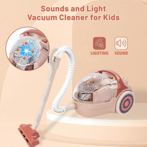 Miniatur-Elektrostaubsauger Yh129-4se für die Küche, Kinderspielzeug und Mädchen-Set