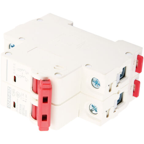 Miniatur-Leistungsschalter 2P 40A DC 500V DZ47-63Z-2P - Sicherheitsleistungsschalter für elektrische Stromkreise