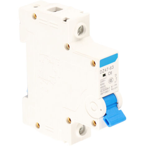 Miniatur-Leistungsschalter 6A 230V für Photovoltaikanlagen, DZ47-63 C6