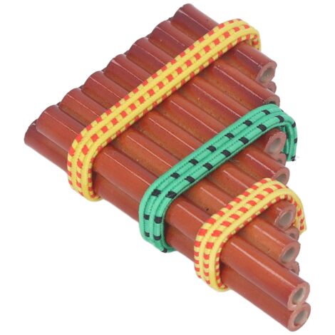 Miniatur-Panflöte aus Bambus zur Dekoration von Puppenhäusern – Mini-Instrument