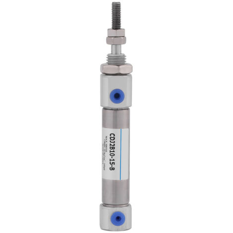 Miniatur-Pneumatikzylinder aus Edelstahl, 15 mm – Maximaldruck 1 MPa