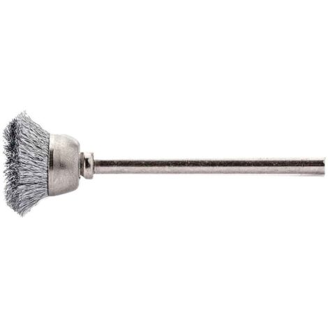 Miniatur-Rundbürste Stahldraht gew. 22x0,1mm Lessmann