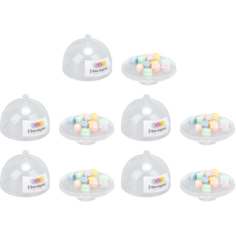 Miniatur-Sets mit niedlichen Macarons für Puppenhäuser, detailreiche Dekoration