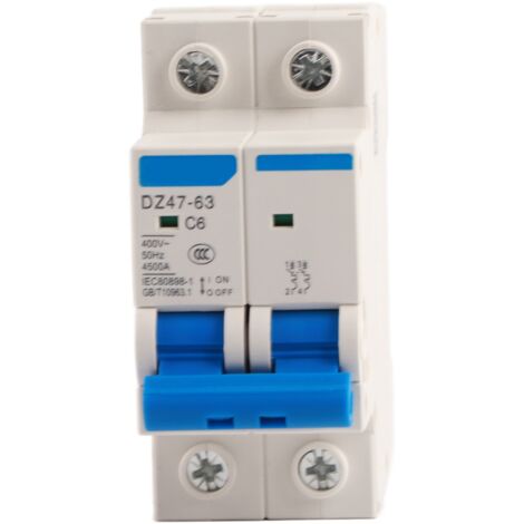 Miniatur-Sicherheitsschalter 6 A 400 V AC