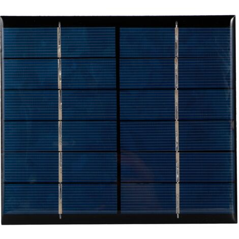 Miniatur-Solarpanel (6 V, 2,5 W) für Bastelprojekte, Spielzeug und Solarlampen