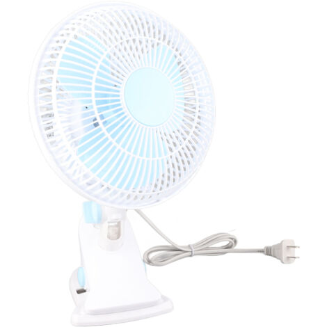Miniatur-Tischventilator mit Clip, 3 Flügel, für Studentenwohnheim oder Büro, 220 V