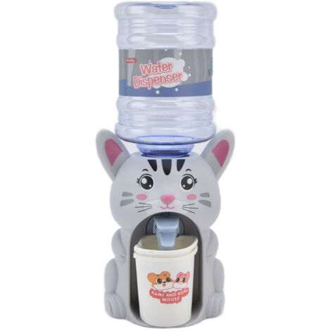Miniatur-Wasserbrunnen in Tierform – Lernspielzeug für Kinder und Kätzchen