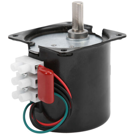 Miniatur-Wechselstrom-Synchronmotor mit Permanentmagneten, 30 U/min Drehzahlreduziergetriebe, Exzenterwelle, Zubehör, 220 V