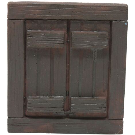 Miniatura di Finestra in resina 6x2x6,5cm Presepe 11844