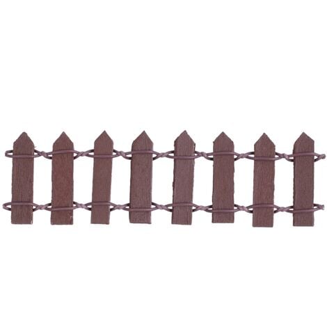 Mini clôture en bois 12 pièces, bricolage, petite barrière en bois,  artisanat Miniature, jardin féerique, leviers de poupée, décoration -  AliExpress