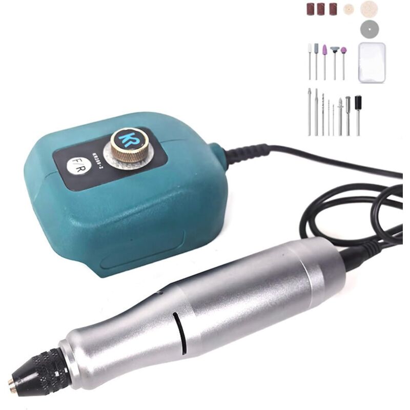 Miniature Electric Grinder Stepless Speed ​​Regulation Electric Drill Drill Drill Drill Rotary Tool Électrique Polonteur Variable Variable