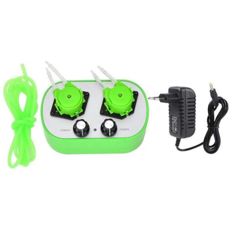 Miniature Peristaltic Pump, Automatic Self-Priming Pump, 100-240V EU Plug (9-53ml min) 2 G628-2-2