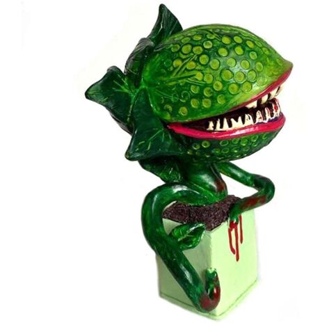 Miniature Vintage Fer Cannibal Résine Artisanat Artisanat Artisanat Créatif Rustique pour Chambre Bureau Fête De Noël Décoration Intérieure Fleur Figurine pour Halloween Props