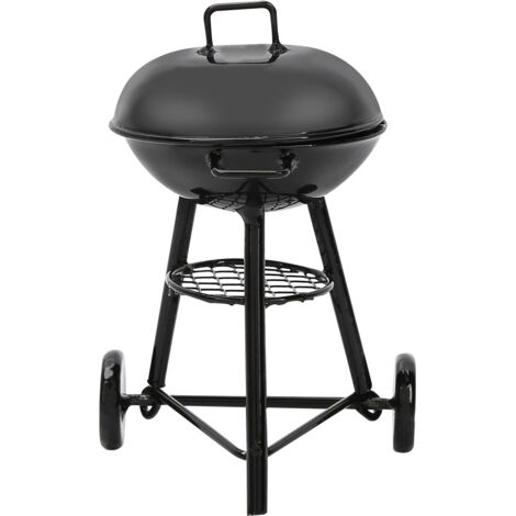 Miniaturgrill für Puppenhäuser, runder Außenofen, Kochzubehör im Maßstab 1:12